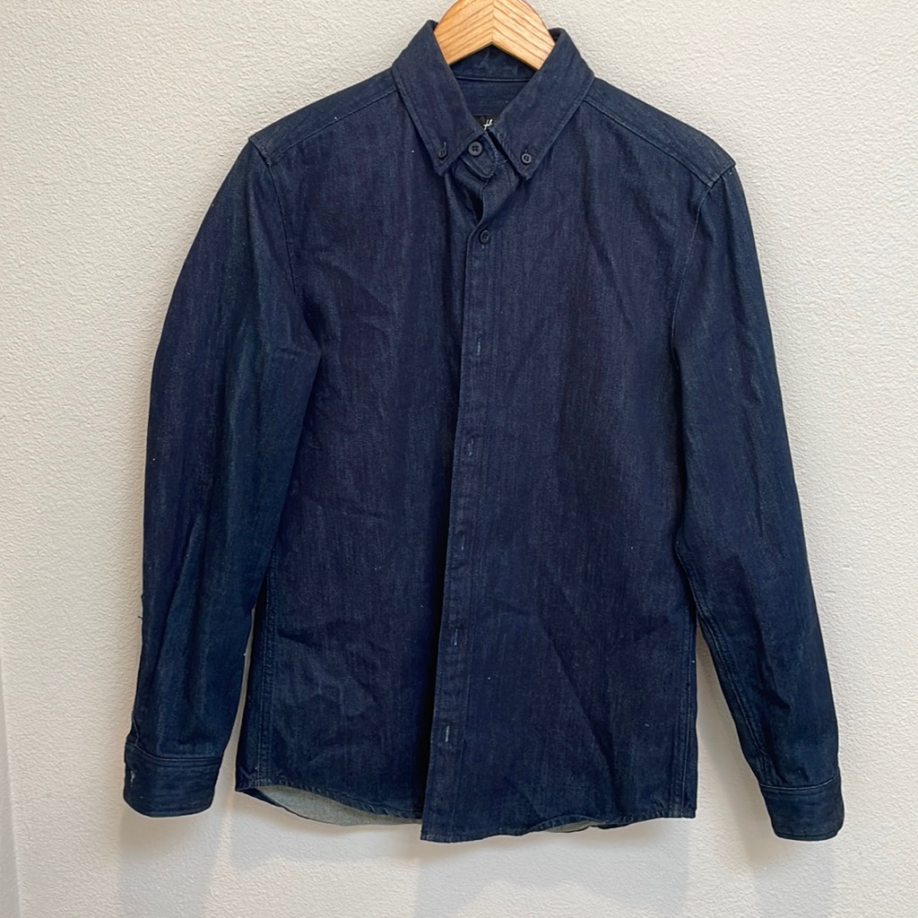 Heavy Denim Button Down